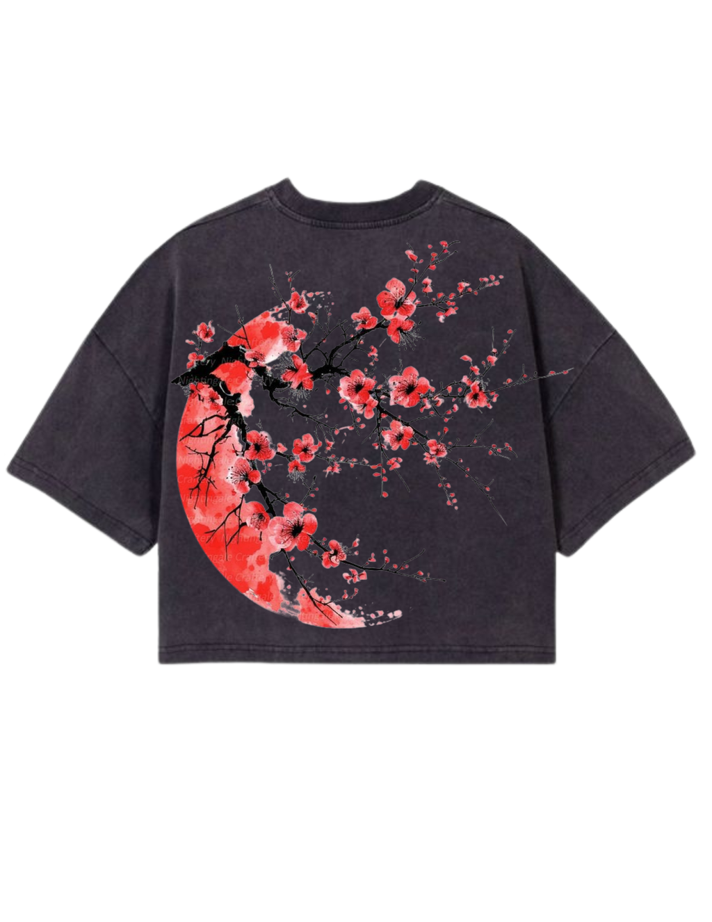 Black Cherry Blossom Tee (PRE ORDER)