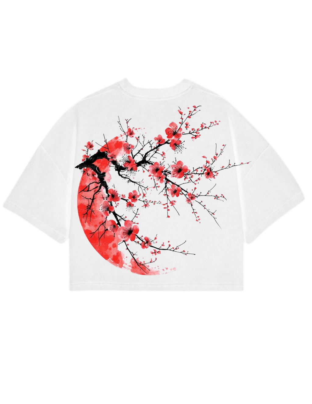 White Cherry Blossom Tee (PRE ORDER)
